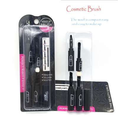 Wholesale makeup eyebrow brushes makeup brush 4 in 1