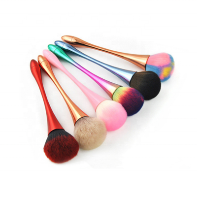 The Best Personalized Single Colorful Loose Container Blush Refillable Makeup Loose Powder Brush